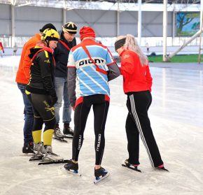 Schaatsles clinic duosport uitleg volwassenen